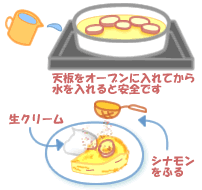 さつまいものたまごケーキ