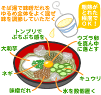 冷や汁風そば